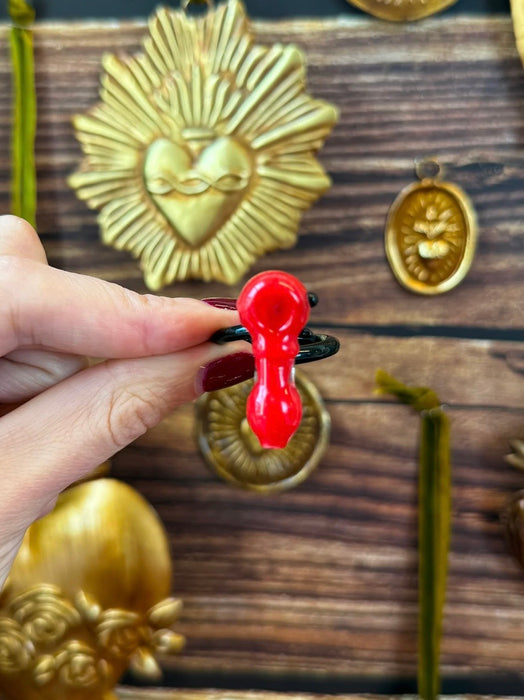 BURNING LOVE PROMISE RING PIPE