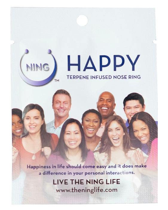 THE NING LIFE "HAPPY" Nose Ring