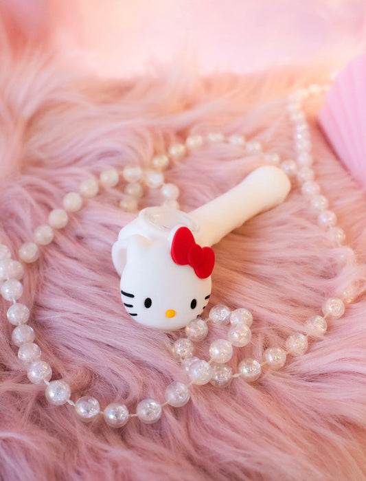 BURNING LOVE Hello Hitty Hand Pipe