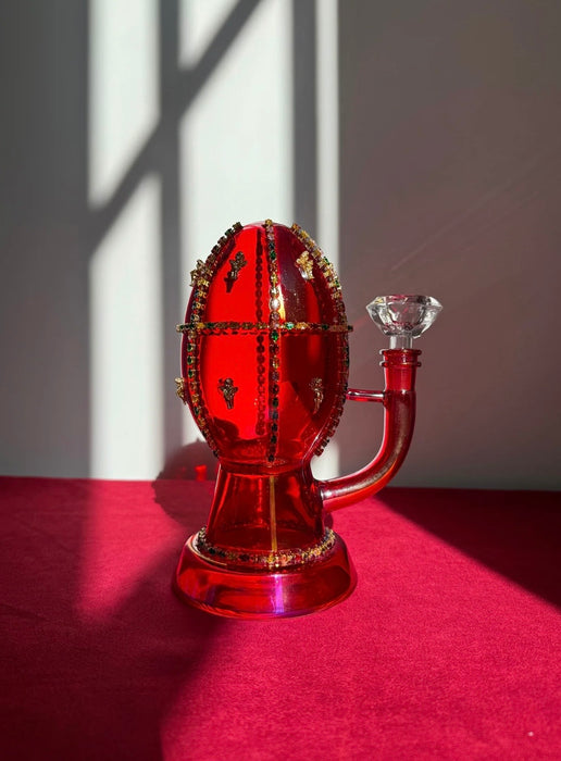 BURNING LOVE FAUXBERGE EGG BUBBLER