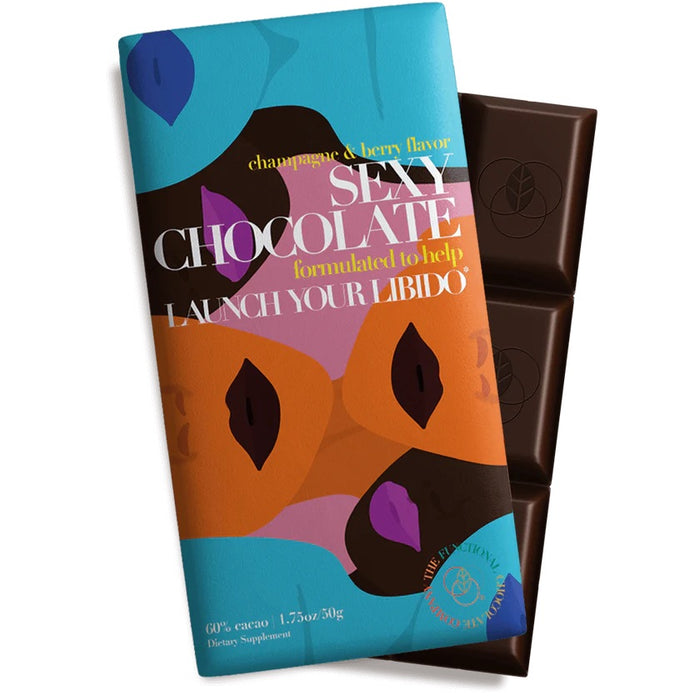 The Functional Chocolate Company Sexy Chocolate - Libido Formula - Champagne & Berry