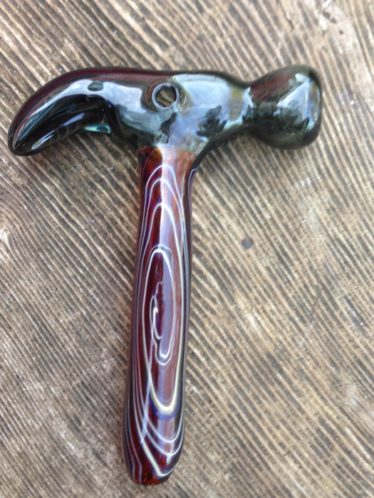 HUMBLE PRIDE GLASS Hammer Shaped Glass Pipe