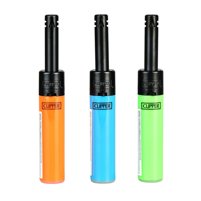 Clipper Lighter Mini Tube | Asst Fluorescent Color