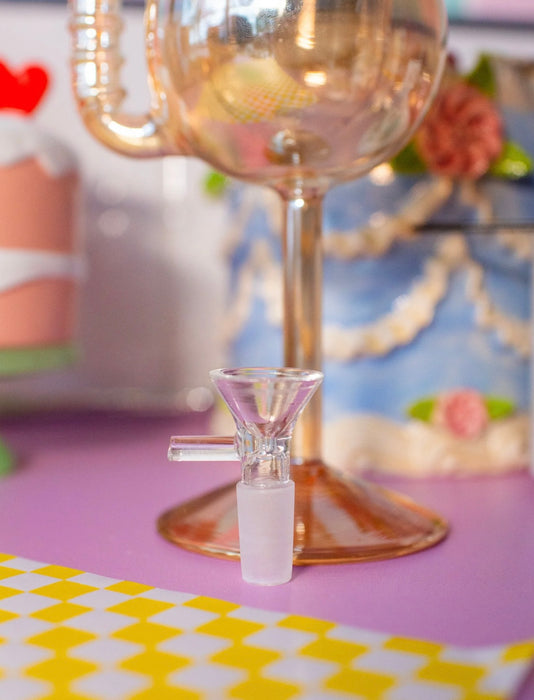 BURNING LOVE Wine Glass Bong