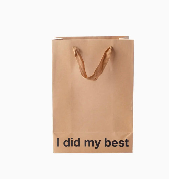 MilkToast Brands "I Did My Best" Gift Bag
