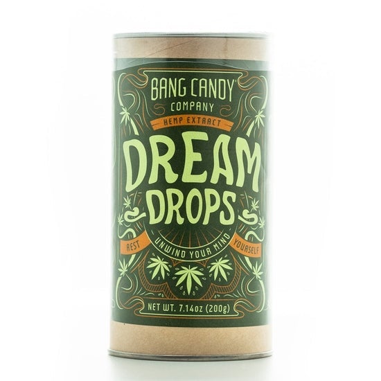 Bang Candy Dark Chocolate Dream Drops with Hemp Extract