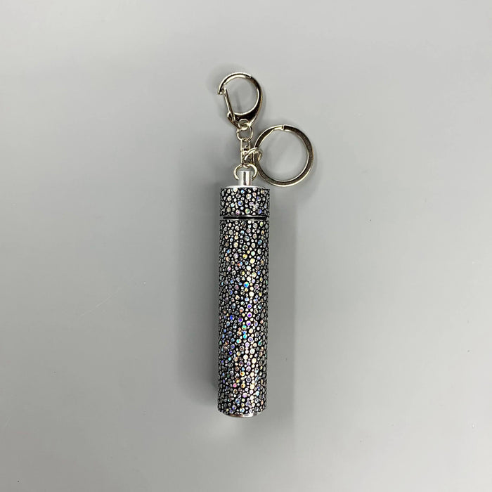 Haus of Topper Objects Holographic Stingray J Carrier Key Chain