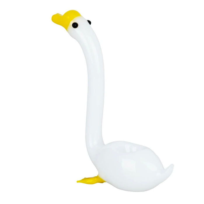 Take a Gander at This Goose Glass Hand Pipe | 6"