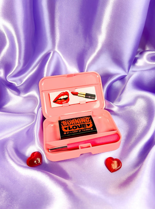 BURNING LOVE Kewpie Stash Box