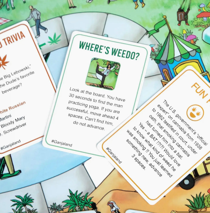 Ganjaland - Epic Weed Adventure Board Game