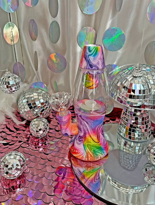 BURNING LOVE Silicone Lava Lamp Bong
