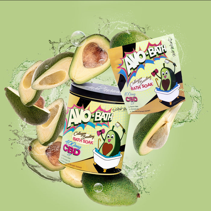 WET WITCH Avo-Bath Collagen Boost CBD Bath Soak Mini