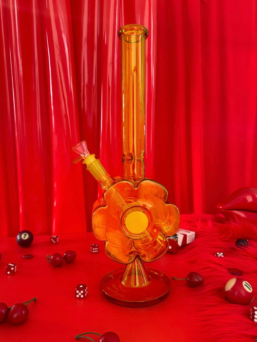 BURNING LOVE 16" XL Dazey Bong- Amber