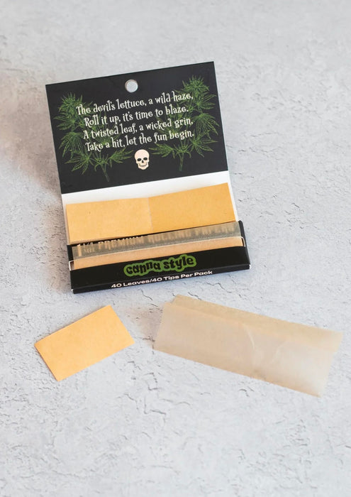 CANNA STYLE DEVIL'S LETTUCE ROLLING PAPERS