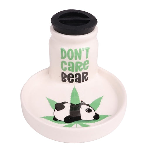 Happy Buds Ceramic 2 in 1 Airtight Stashtray | F*ck I'm High | 5"x3"
