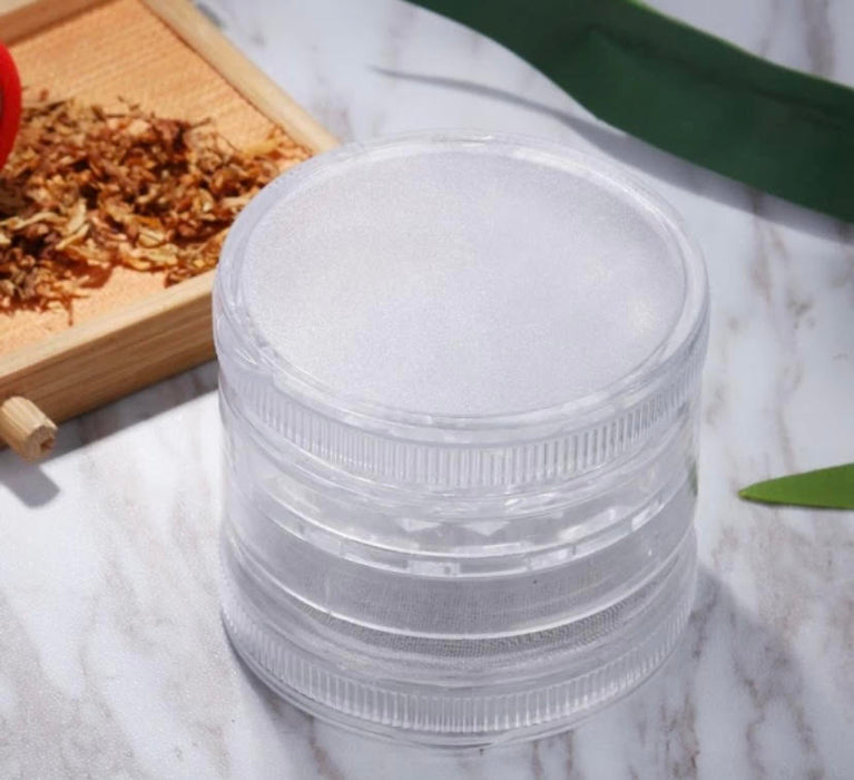 Clear Plastic Herb Grinder