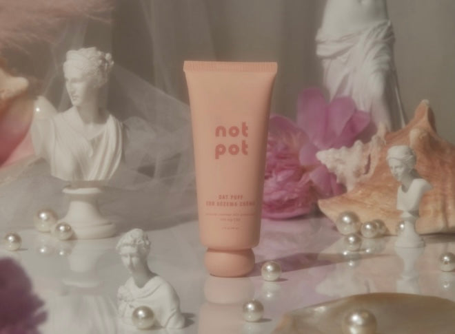 NOT POT Oat Puff CBD Eczema Crème