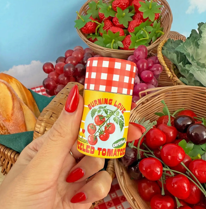 BURNING LOVE Canned Tomato Match Jar