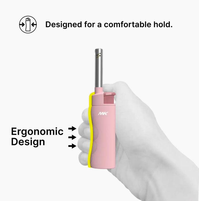 Mk Lighter Range Series, Pastel Set, Windproof Flame