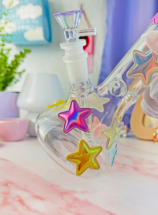BURNING LOVE Puffy Star Bong