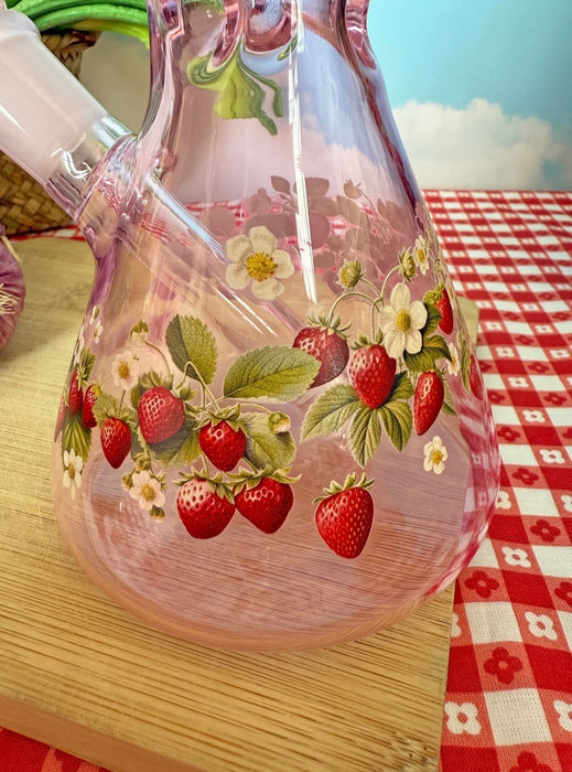 BURNING LOVE STRAWBERRY BONG