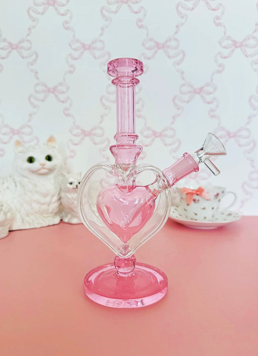 BURNING LOVE Heart Of Glass Bong