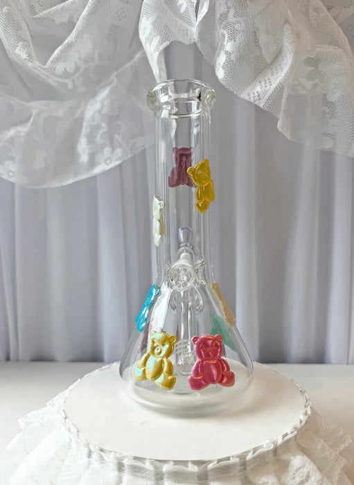 BURNING LOVE PUFFY BEAR BONG