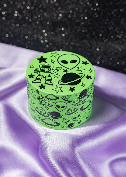 Canna Style SPACE DOODLE GRINDER (glow in the dark)