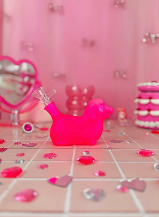 BURNING LOVE Dachshund Bubbler