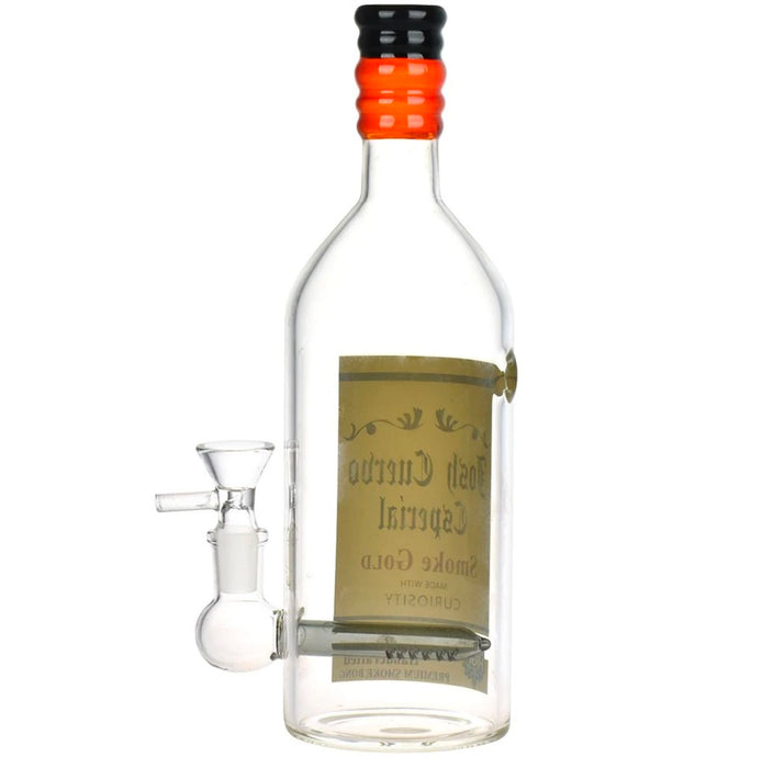 Tequila Bottle Glass Water Pipe | 9.5" | 14mm F
