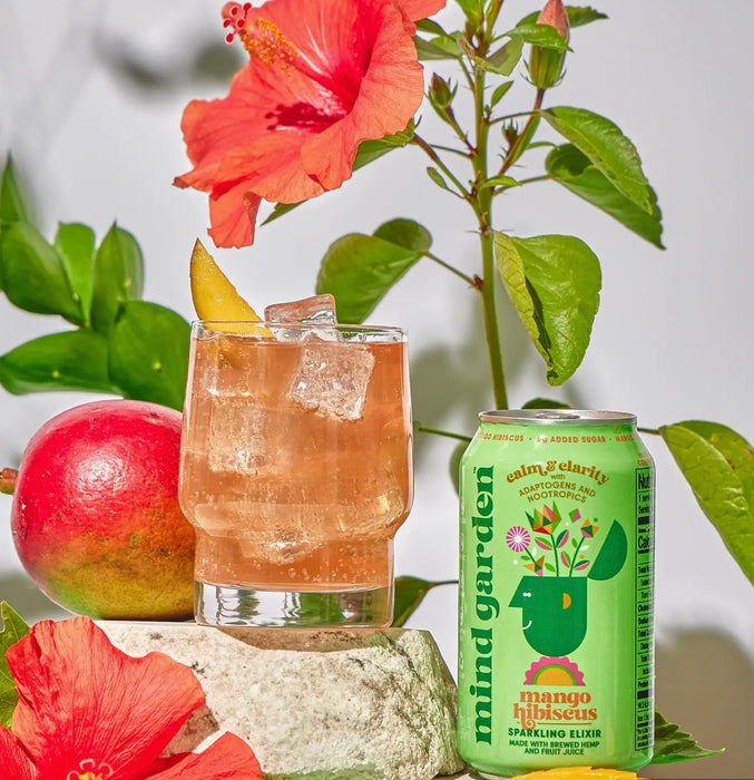 Mind Garden Adaptogen Mango Hibiscus Drink
