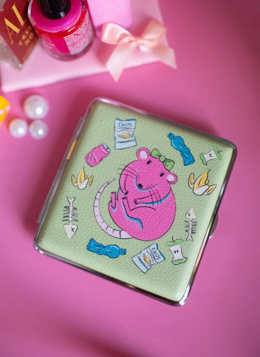BURNING LOVE Rat Cig Case