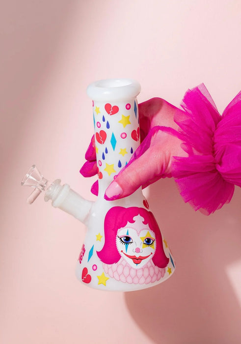 CANNA STYLE CLOWN GIRL BONG 8"