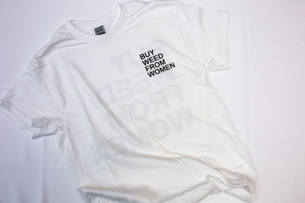 BWFW White BWFW SOFT COTTON PRINTED Tee - SMALL