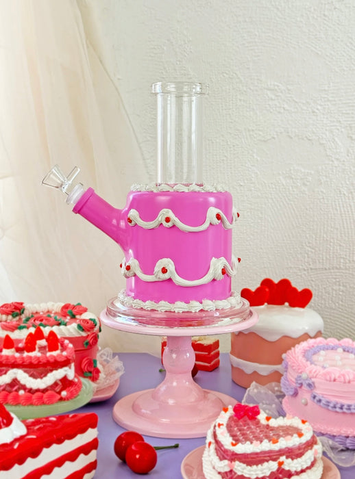 BURNING LOVE Birthday Cake Bong