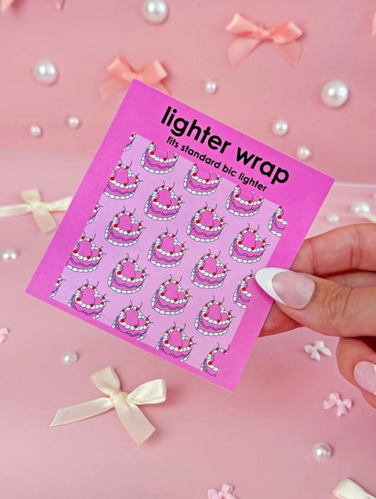 BURNING LOVE Cake Lighter Wrap