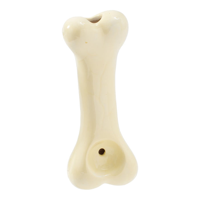 Wacky Bowlz Dog Bone Ceramic Pipe | 3.75"