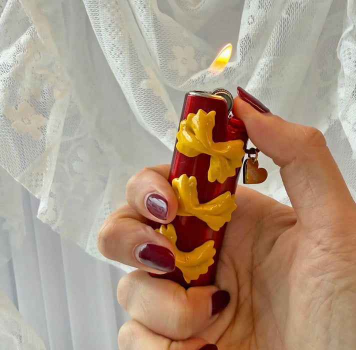 BURNING LOVE Pasta Party Lighter Case