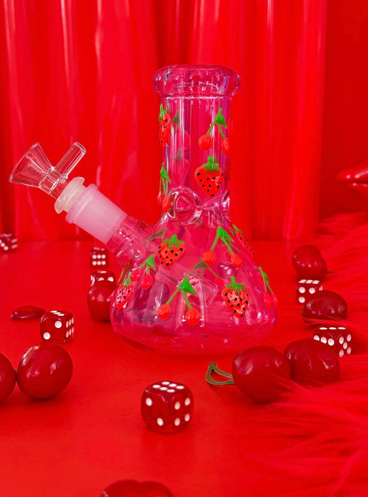 BURNING LOVE Tutti Fruity Glow-In-The-Dark Mini Bong
