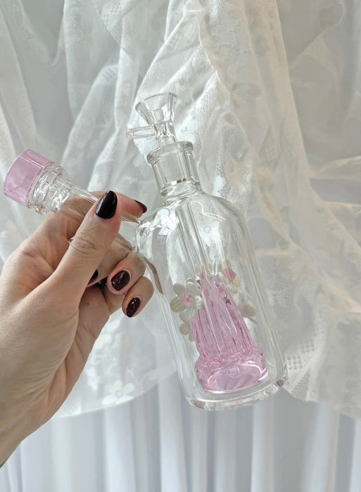 BURNING LOVE BOUQUET IN A BOTTLE BUBBLER
