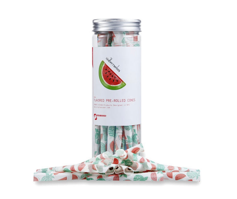 Ornate Ocean Flavored Pre Rolled Cones 50 Pack (WATERMELON)