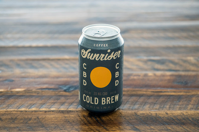 SUNRISER CBD COFFEE Original Cold Brew Can
