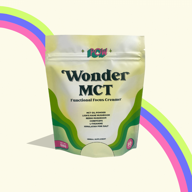 POW Wonder MCT | Plant Based Functional Creamer (50 SERVINGS)