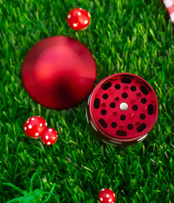 BURNING LOVE Toadstool Grinder- RED