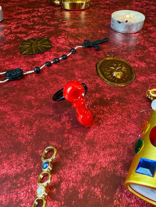 BURNING LOVE PROMISE RING PIPE