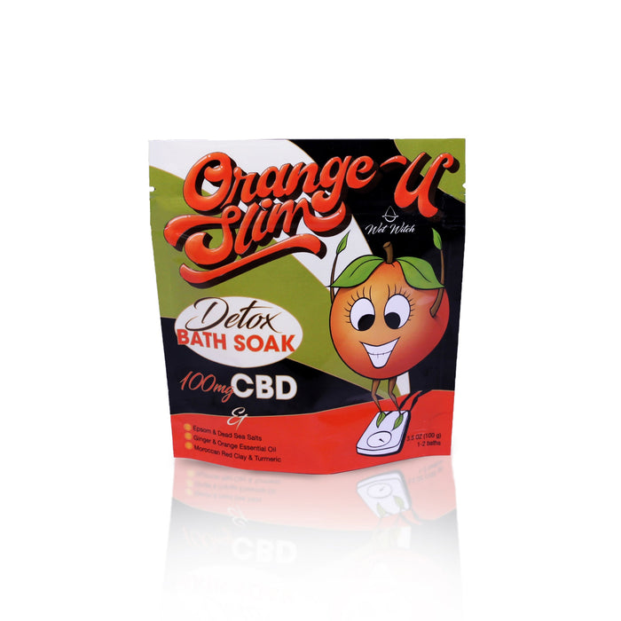 WET WITCH Orange U Slim Detox CBD Bath Soak Mini