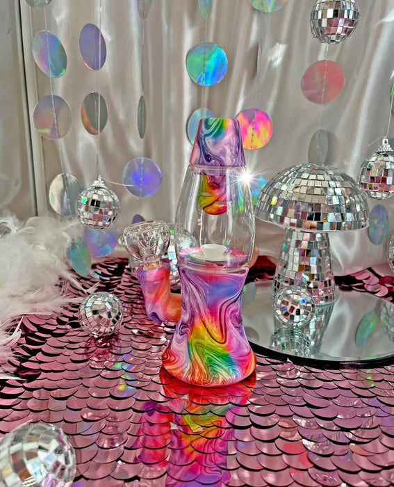 BURNING LOVE Silicone Lava Lamp Bong