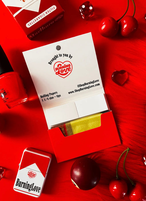 BURNING LOVE Cigarette Rolling Papers