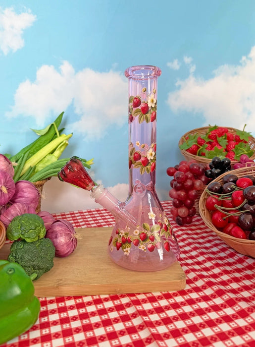 BURNING LOVE STRAWBERRY BONG