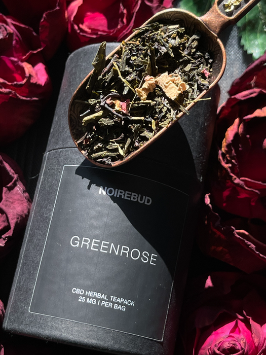 NOIREBUD GreenRose CBD INFUSED TEA